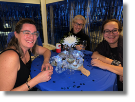 M&eacute;lissa, Dominique et Anna