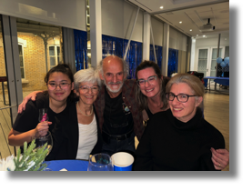 Julie, Alberte, Gilles, M&eacute;lissa et Dominique
